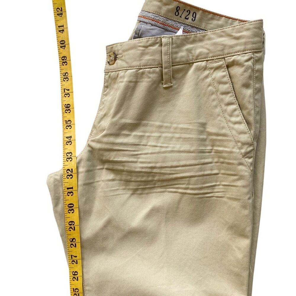 Lucky Brand Pants Womens Size 8 Slouchy Civilian Boyfriend Chino Style 7W20174 - Picture 9 of 11